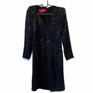 Christian Lacroix  vintage black burnout